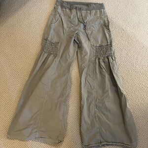 XCVI Wearables Sprightly Wide-leg Gray Pants Women's XS